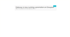 Desktop Screenshot of gatewaybowl.com